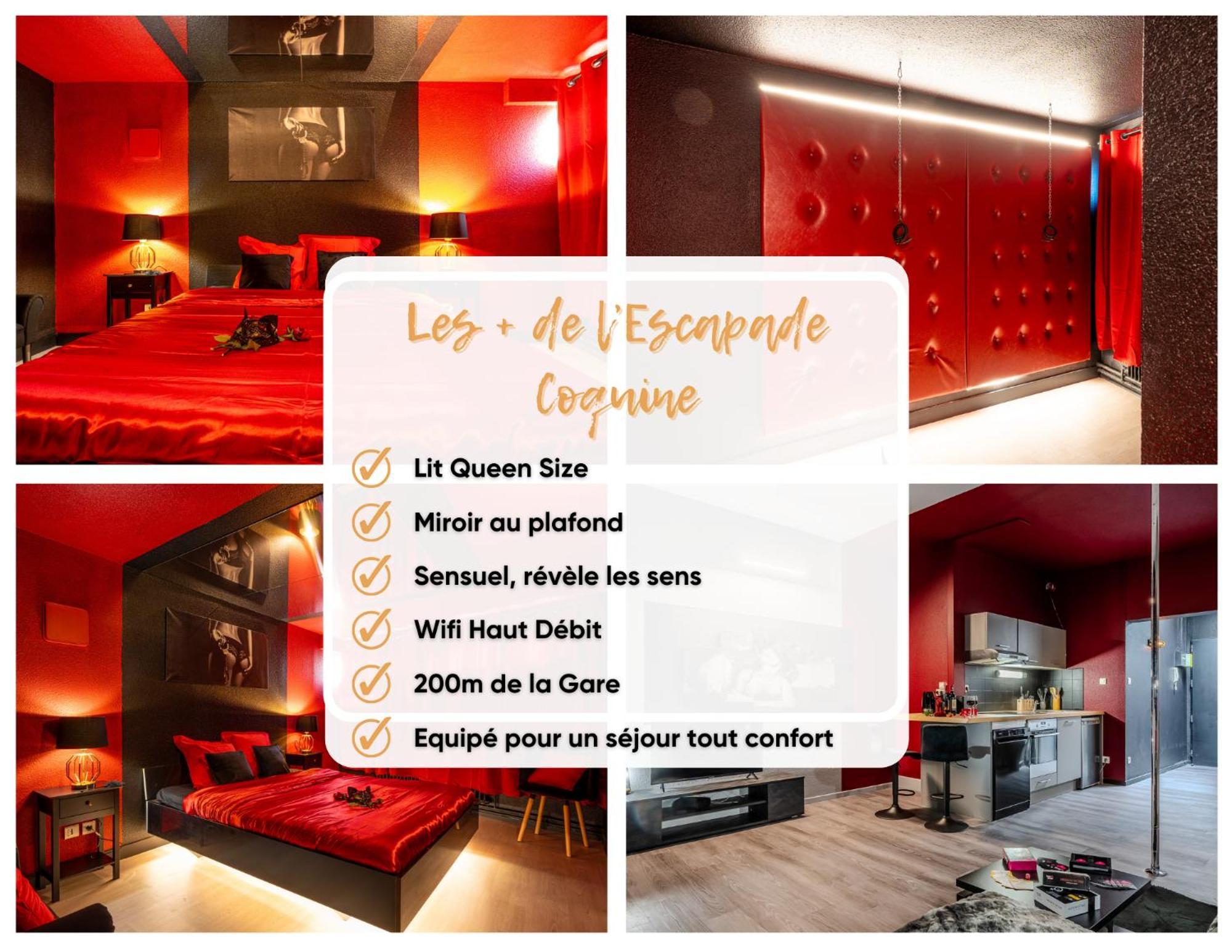 Cocon Sensuel - 50 Nuances - Les Cocons De Nath Apartment Montbéliard Екстериор снимка
